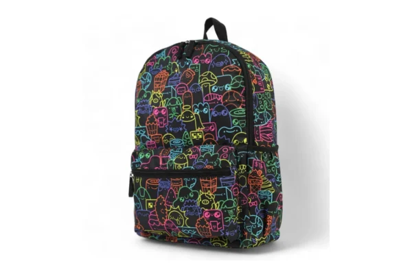 Black Designer Backpack