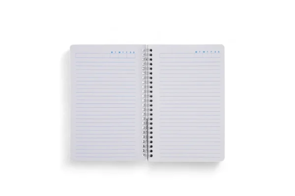 Space Black & White Designer Notebook