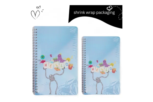 Blue Robot Designer Notebook