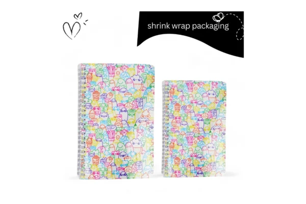 White Multicolor Designer Notebook