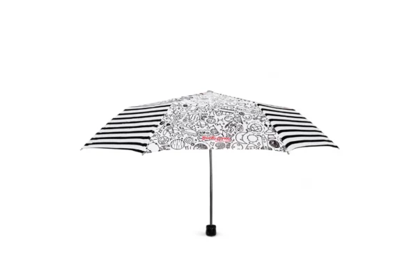 Space Black & White Designer Manual Umbrella