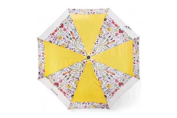 Yellow Designer Manual Umbrella