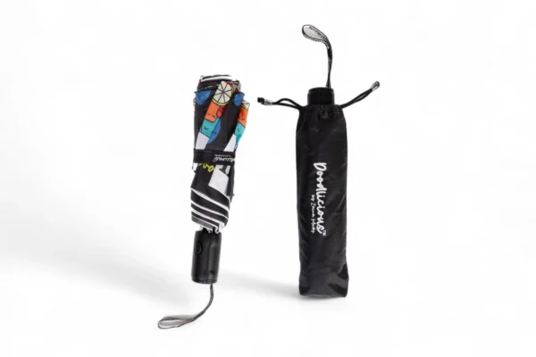 Raining & Pouring Designer 3 Fold Umbrella