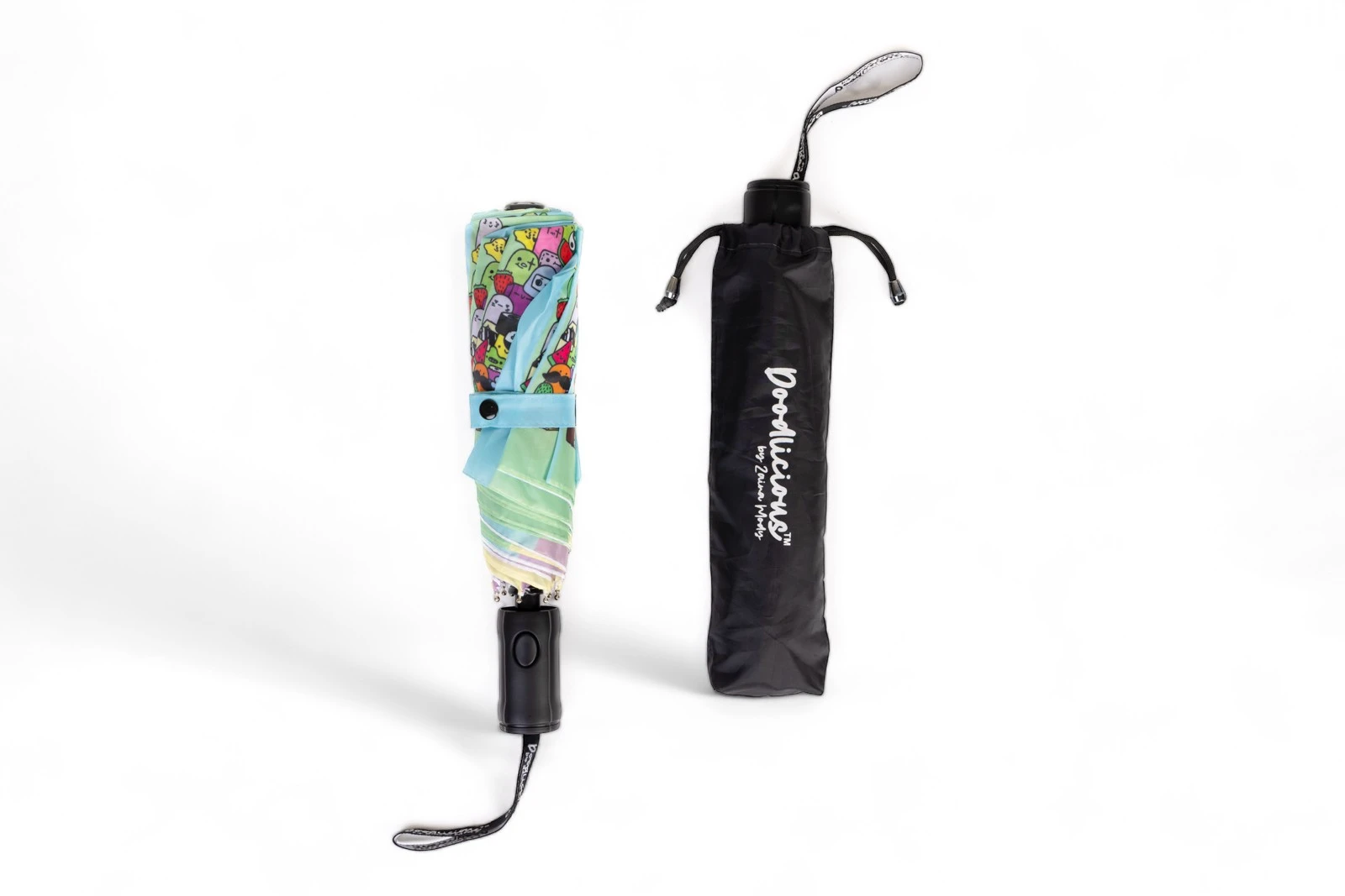 Pastels Designer 3 Fold Umbrella