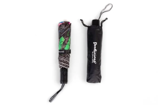 Rain Sounds Designer 3 Fold Umbrella