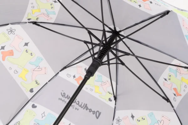 Grey Gumboots Designer Tall Umbrella