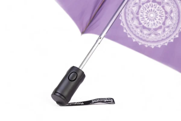Heart Mandala Designer 3 Fold Umbrella