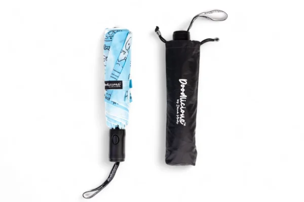 Tie Dye Designer 3 Fold Umbrella