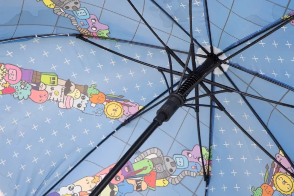 Denim Blue Designer Tall Umbrella