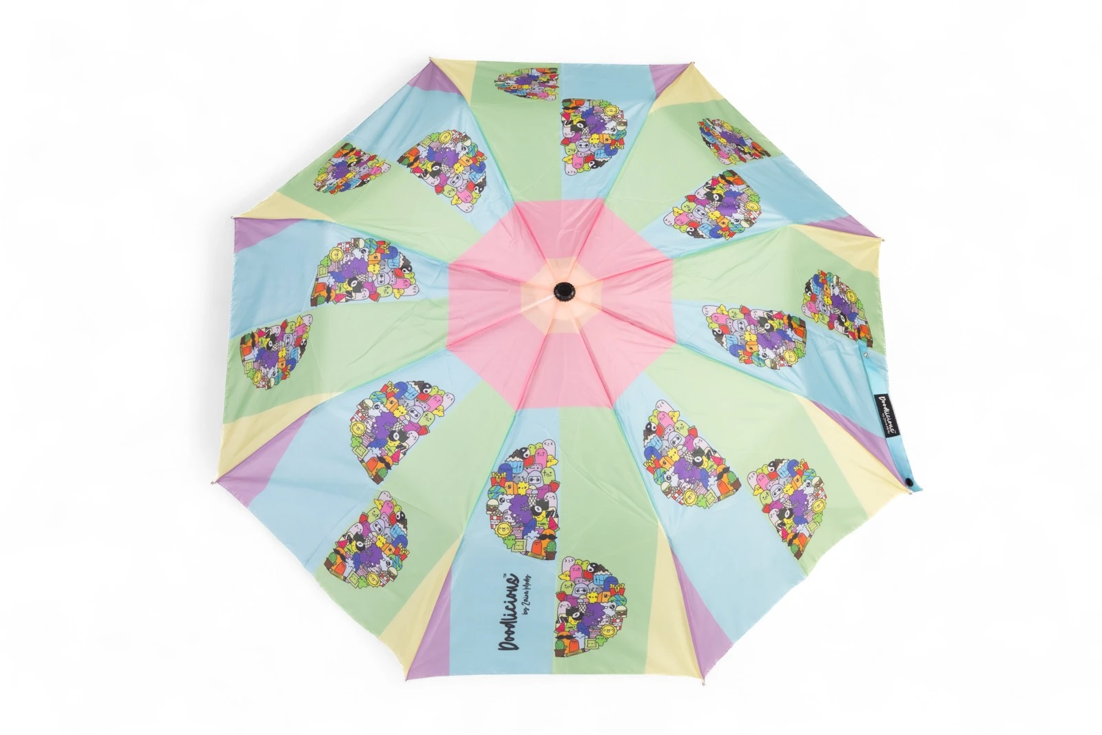 Pastels Designer 3 Fold Umbrella